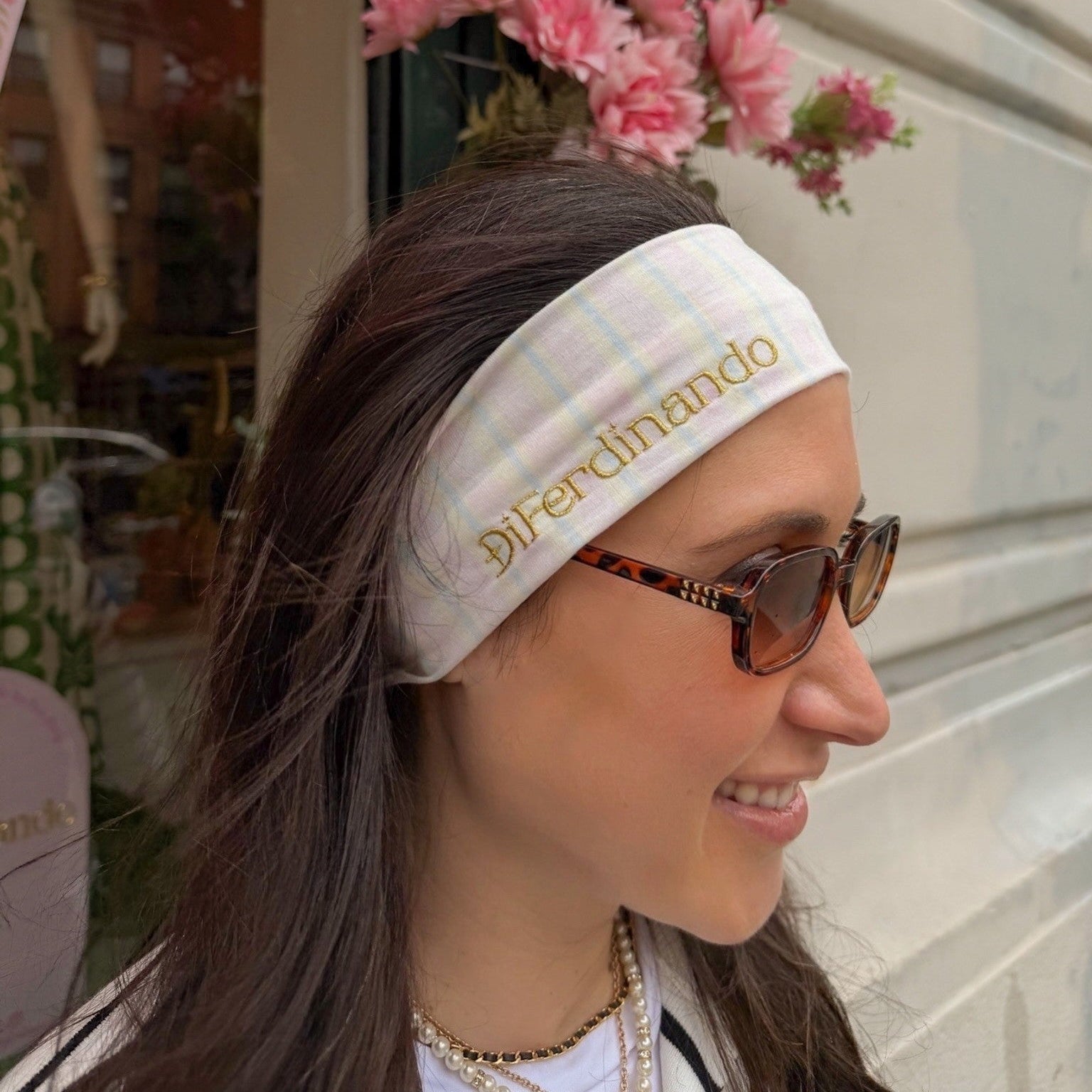 Seaside Sweetheart Headband Set Stripes & Lace