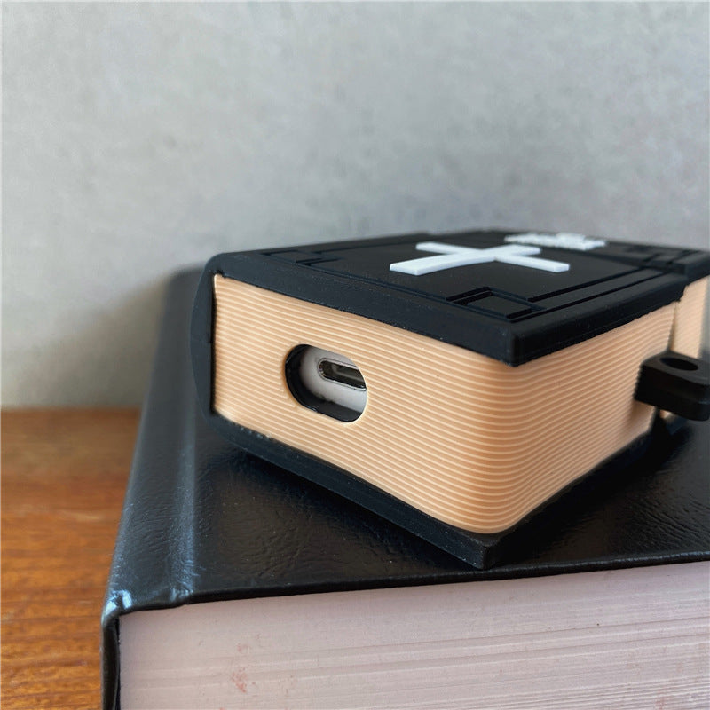 Compatible with Apple, Three-dimensional bible for AirPods Pro case