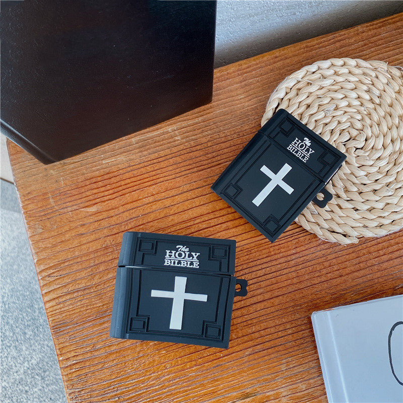 Compatible with Apple, Three-dimensional bible for AirPods Pro case