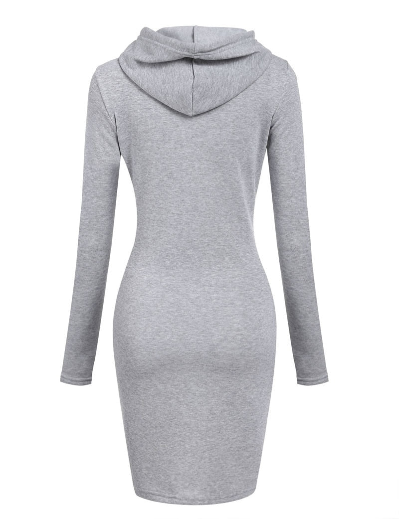Autumn Winter Women Hoodies Long Sweatshirts  Patchwork Fashion Female Pullovers Hoodie Tops Causal Feminino Coats
